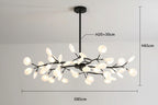 Lustre plafond diffuseur de lumiere homogène et douce
