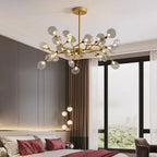 Lustre sculptural ideal au dessus dune table a manger