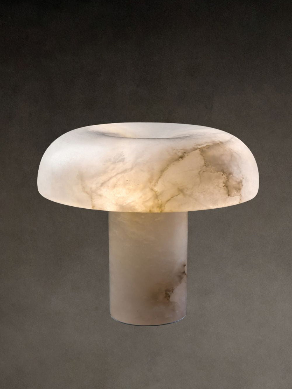 Lampe de Table Albâtre Champignon