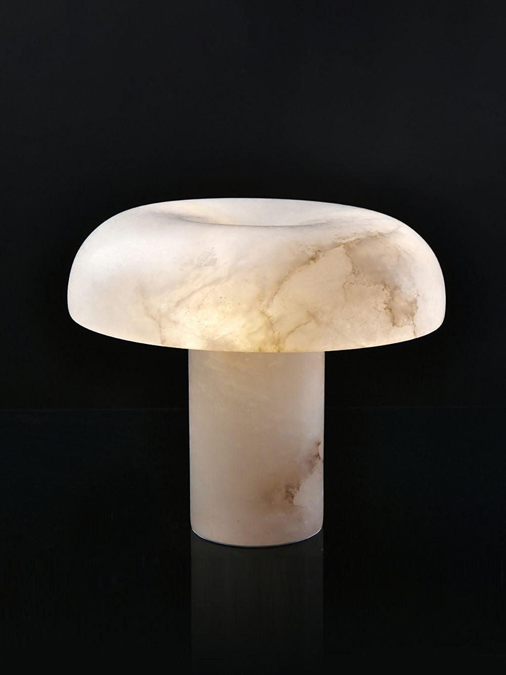 Lampe de Table Albâtre Champignon