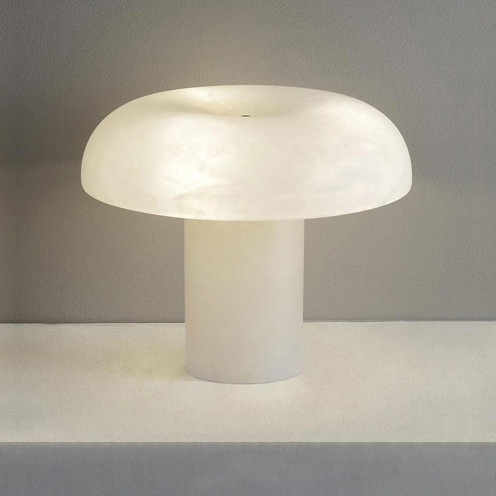 Lampe de Table Albâtre Champignon