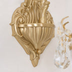 Applique Murale Double Dorée