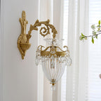 Applique Murale Double Dorée