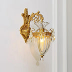 Applique Murale Double Dorée