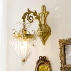 Applique Murale Double Dorée