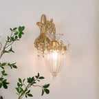 Applique Murale Double Dorée