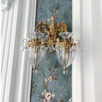 Applique Murale Double Dorée