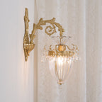 Applique Murale Double Dorée