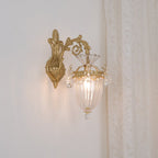 Applique Murale Double Dorée