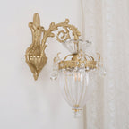 Applique Murale Double Dorée