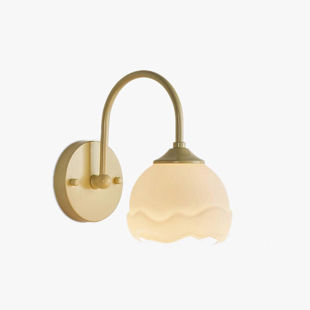 Applique Murale Verre Beige