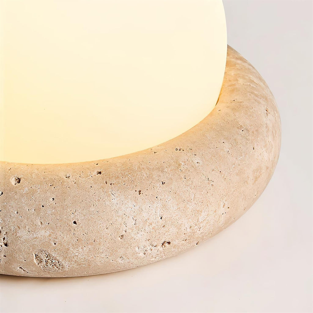 Lampe de Table Travertin