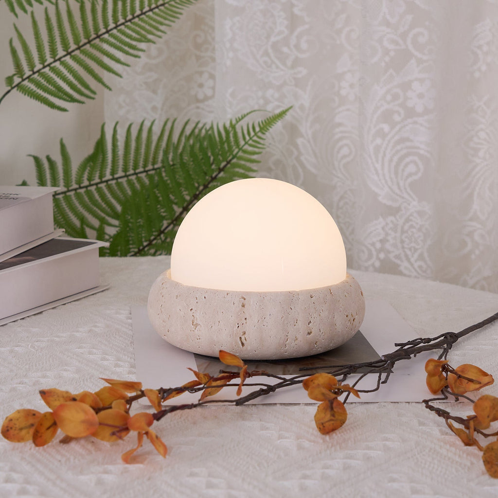 Lampe de Table Travertin