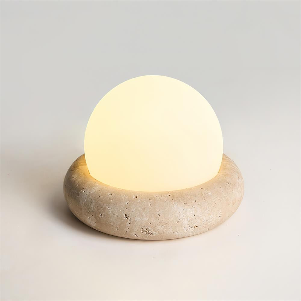 Lampe de Table Travertin