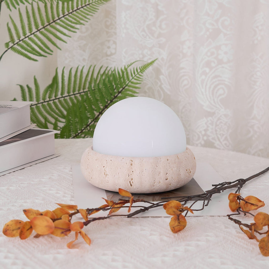 Lampe de Table Travertin