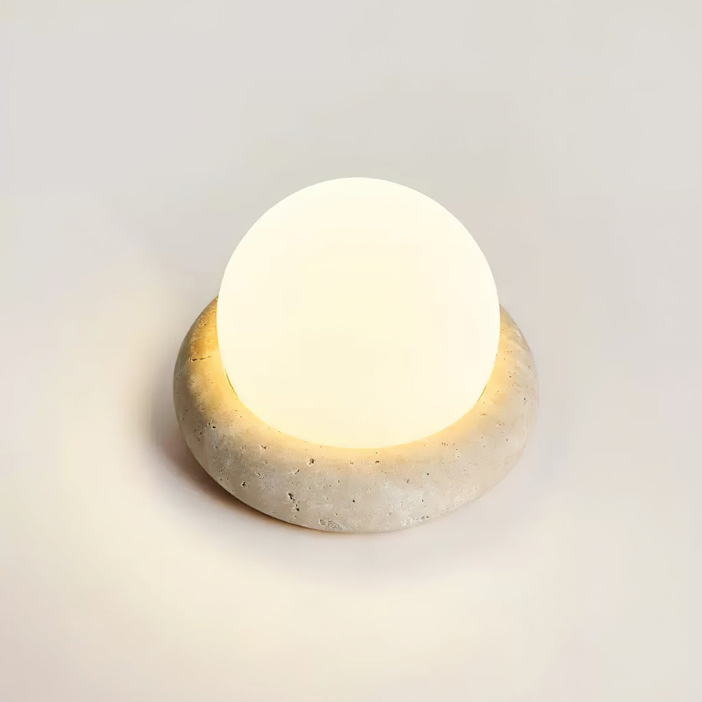Lampe de Table Travertin