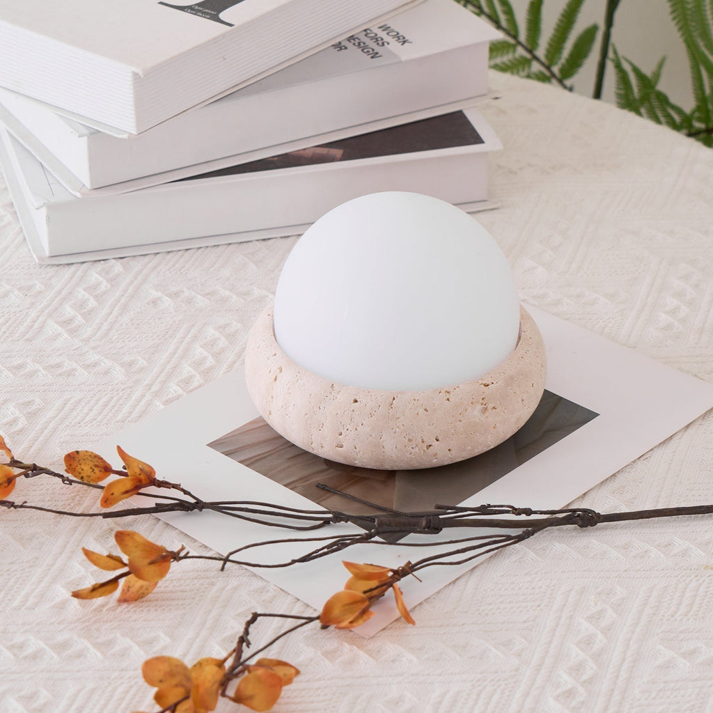 Lampe de Table Travertin
