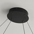 Lustre LED Bois Rond Japonais