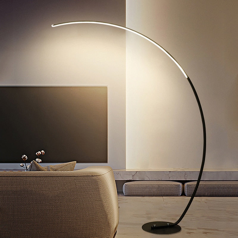 Lampadaire Arc Métal Acrylique