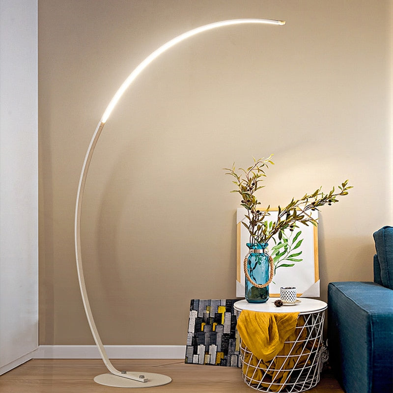 Lampadaire Arc Métal Acrylique