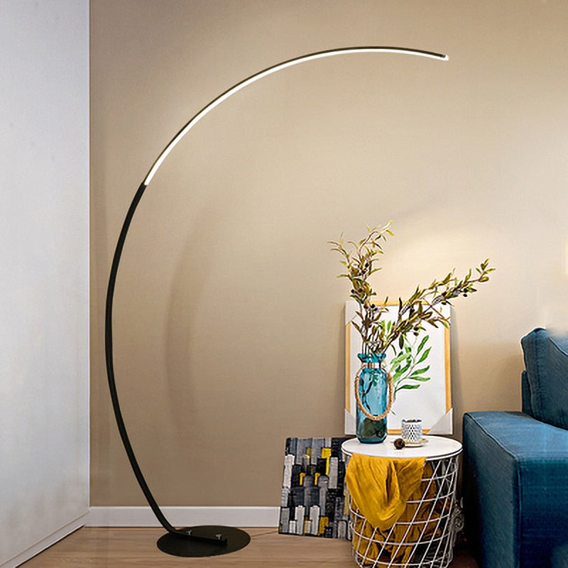 Lampadaire Arc Métal Acrylique