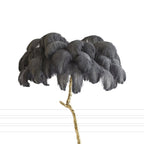 Lampadaire Fleur Plumes Coloré
