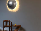 Applique Murale Sphère Verre Voilé