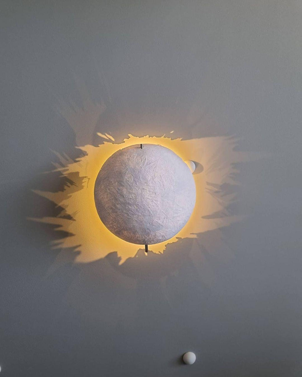 Applique Murale Sphère Verre Voilé