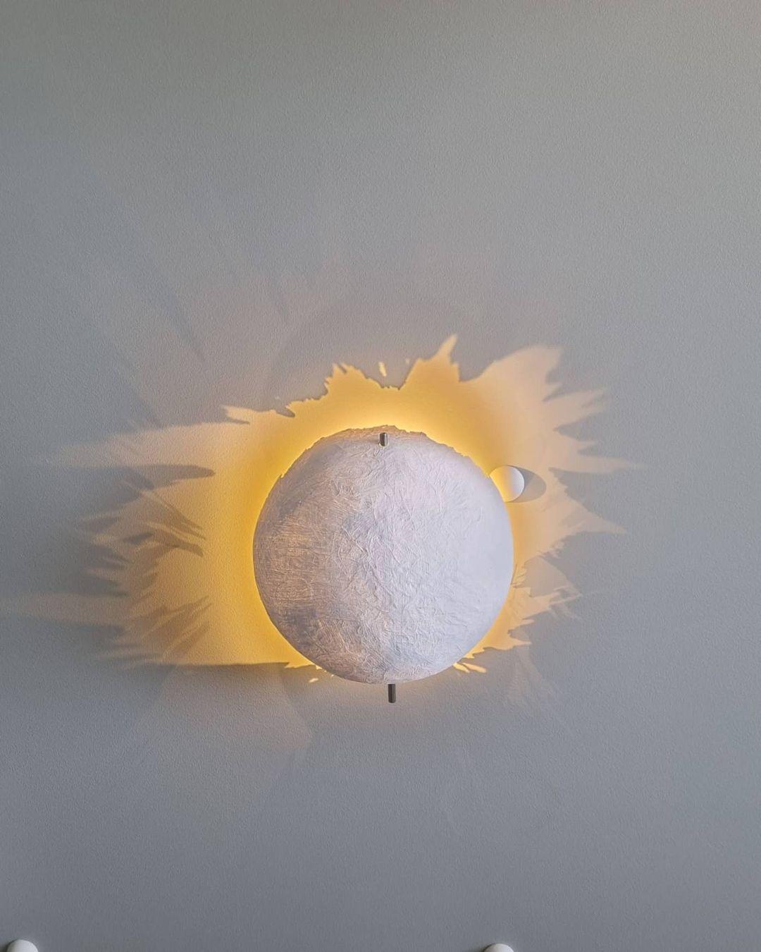 Applique Murale Sphère Verre Voilé