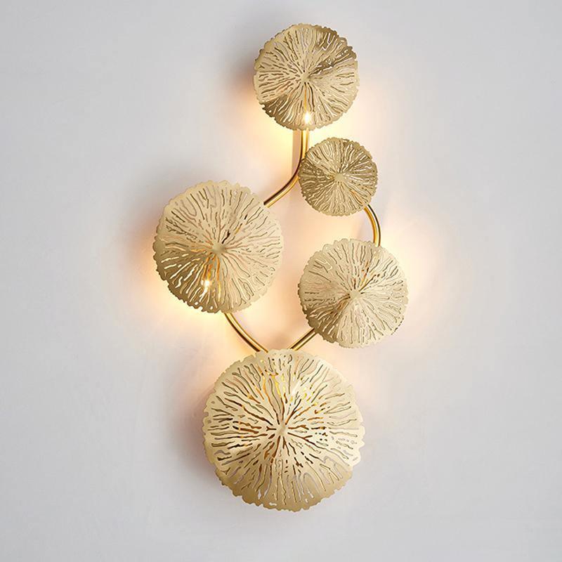 Applique Murale Feuille Lotus
