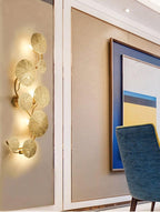 Applique Murale Feuille Lotus