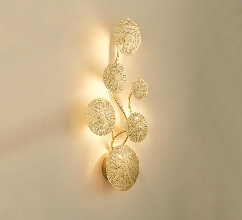 Applique Murale Feuille Lotus