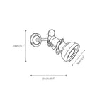 Applique Murale Bras Oscillant