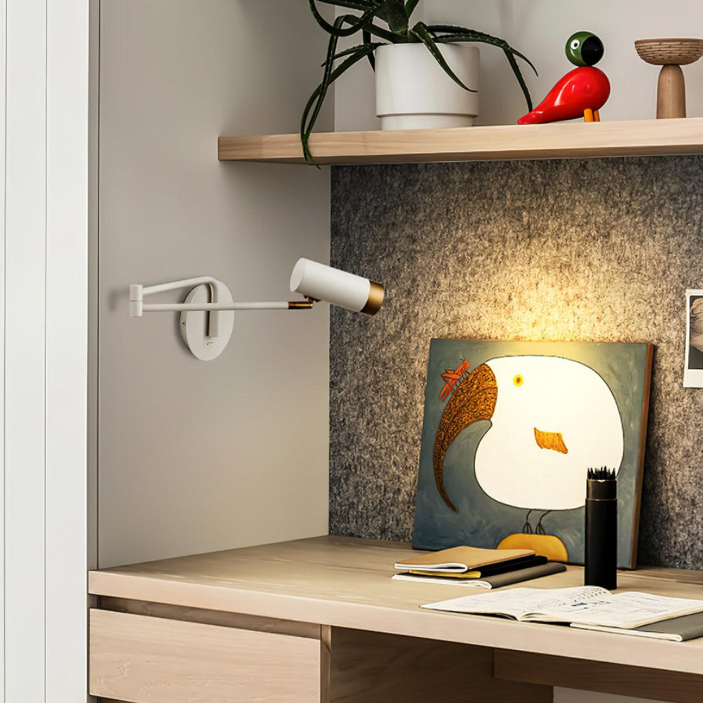 Applique Murale Articulée Bras Orientable Métal
