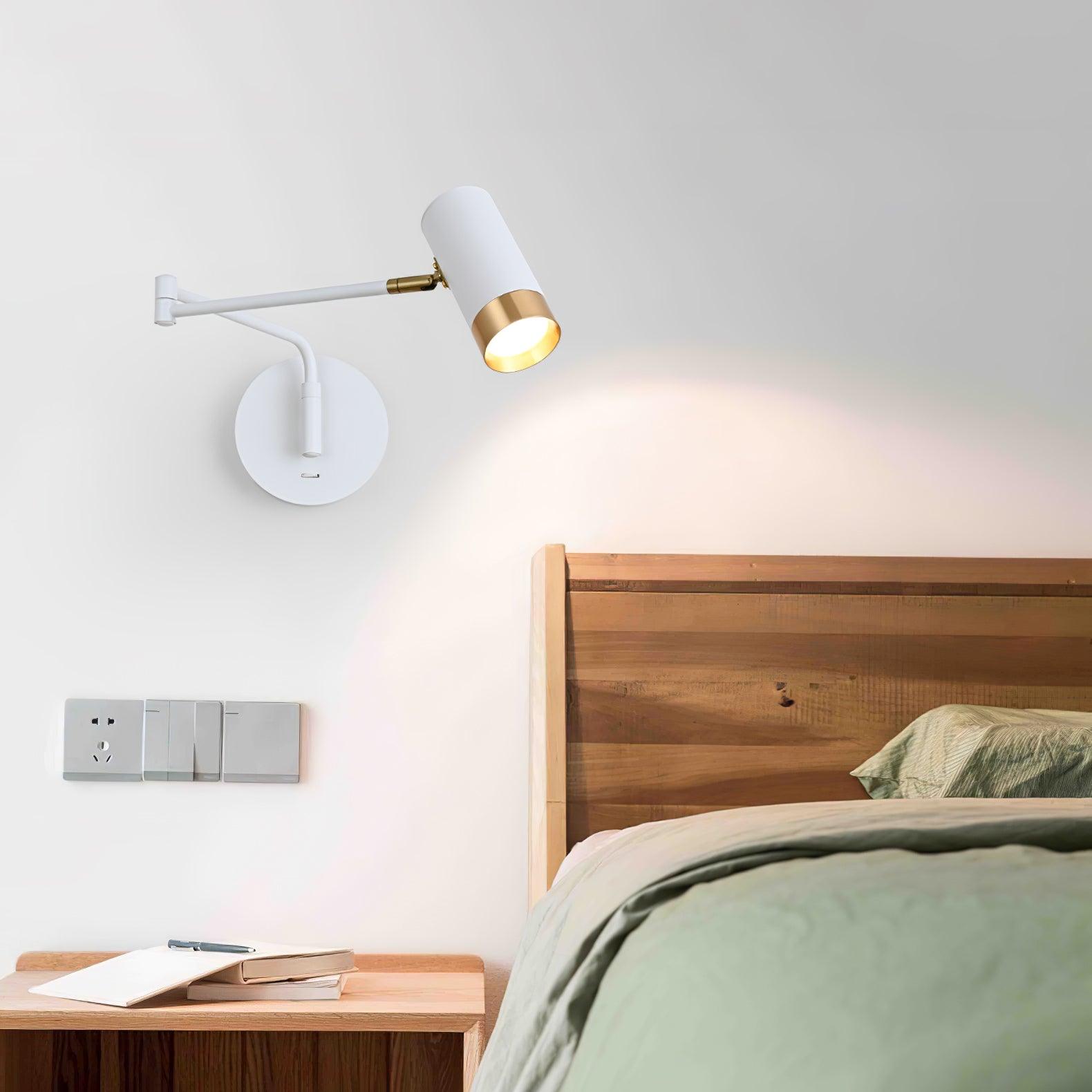 Applique Murale Articulée Bras Orientable Métal