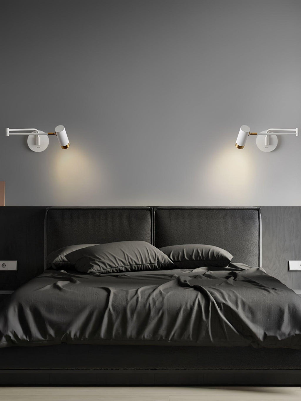 Applique Murale Articulée Bras Orientable Métal