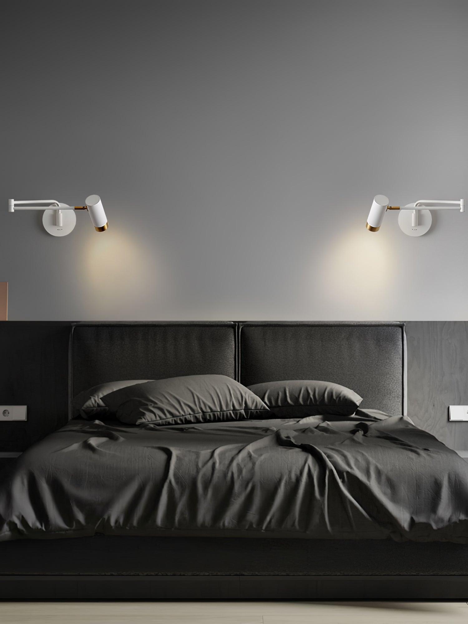 Applique Murale Articulée Bras Orientable Métal