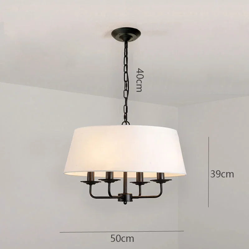 Suspension Tissu Vintage Bohème
