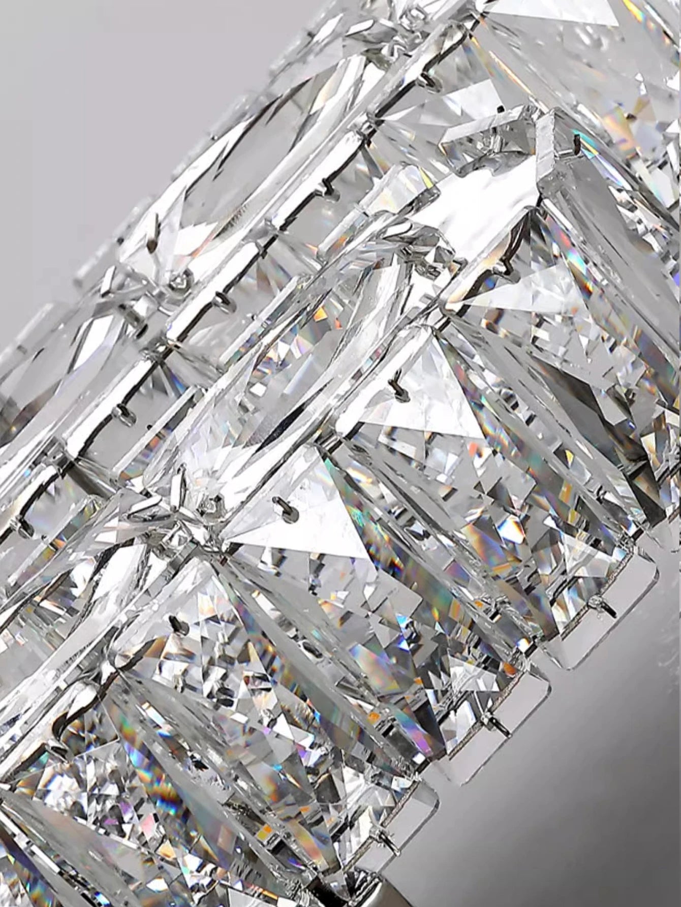 Applique Murale LED en Cristal – Design Moderne Doré