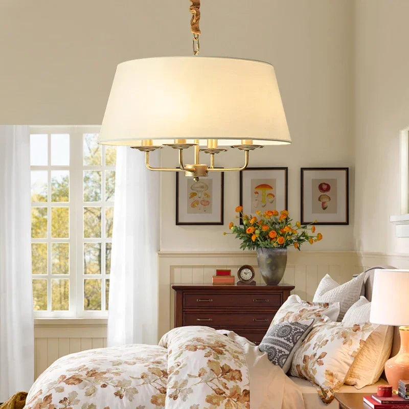 Suspension Tissu Vintage Bohème