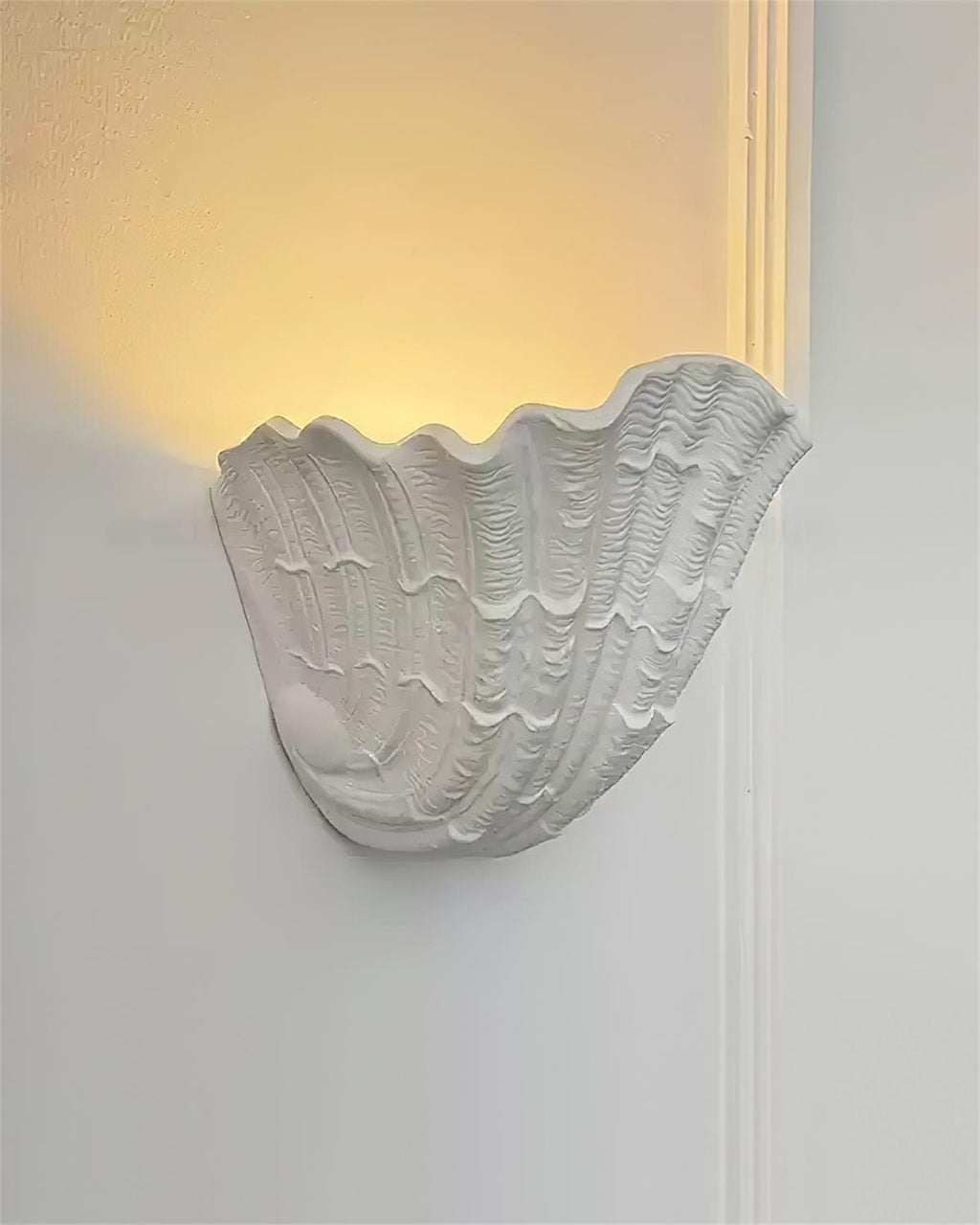 Applique Murale Plâtre Coquillage