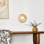 Applique Murale Marbre Beige Terra Wabi-Sabi