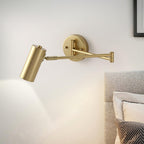 Applique Murale Bras Pivotant Laiton