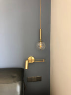 Applique Murale Bras Pivotant Laiton