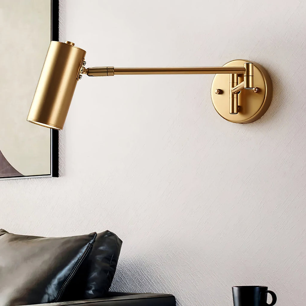 Applique Murale Bras Pivotant Laiton