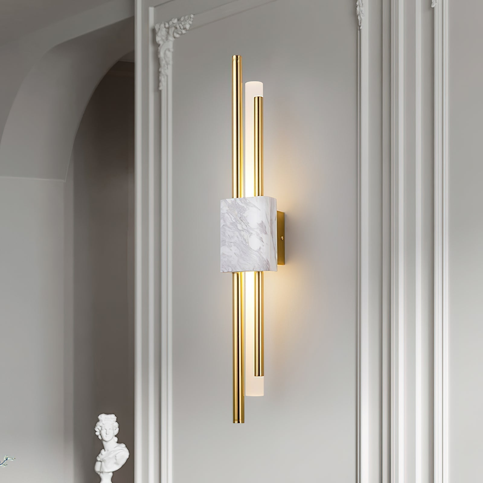 Applique Murale Marbre Cylindre