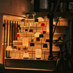 Lampe de Table en Bois Sans Fil Ben - Marron Clair, LED Rechargeable et Dimmable