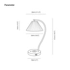 Lampe de Table Plissé Nordique