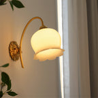 Applique Murale Laiton Fleur