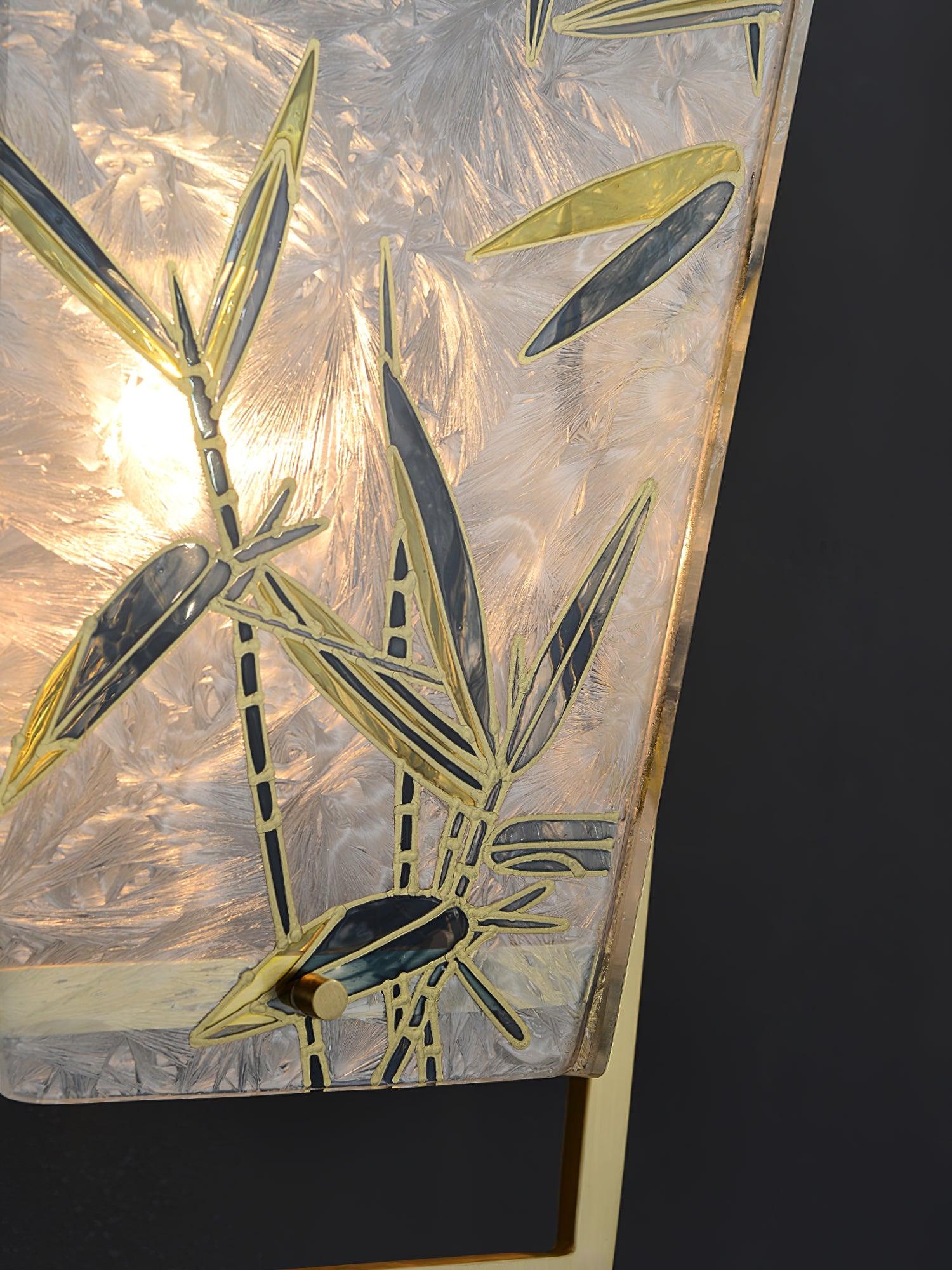 Applique Murale Sphère Laiton & Verre Teinté